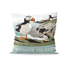 Load image into Gallery viewer, Skomer Island, Pembrokeshire Cushion