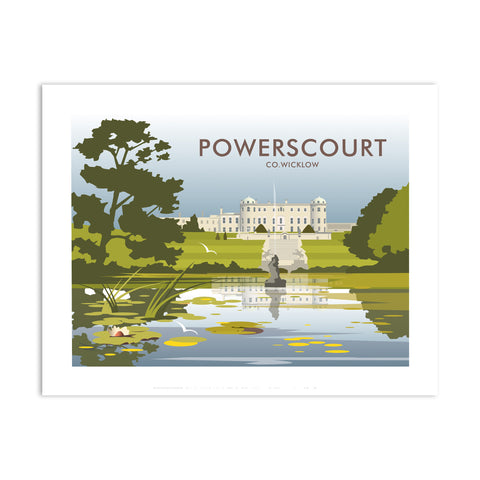 Powerscourt, County Wicklow Art Print