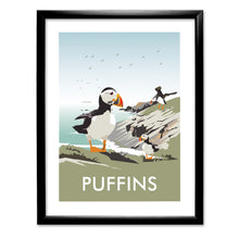 Load image into Gallery viewer, Puffins Art Print