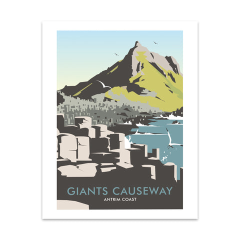 Giants Causeway, Antrim Coast Art Print