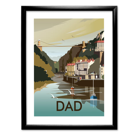Dad Art Print
