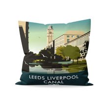 Load image into Gallery viewer, Leeds Liverpool Canal, Saltaire Cushion