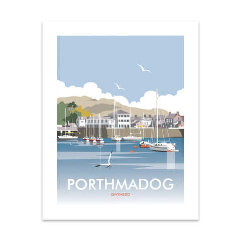 Porthmadog, Gwynedd Art Print