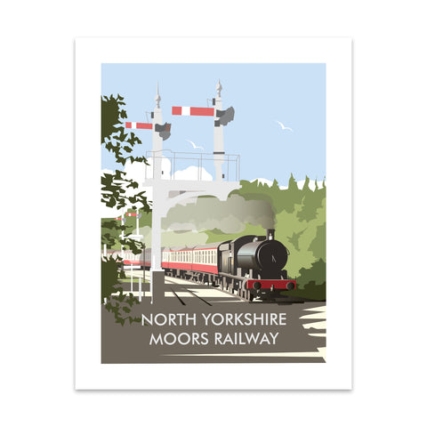 North Yorkshire Moors Railway Art Print