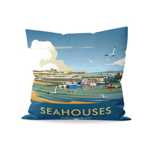 Load image into Gallery viewer, Seahouses, Northumberland Cushion
