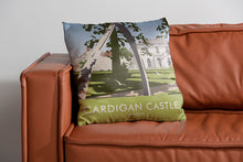 Load image into Gallery viewer, Cardigan Castle, Ceredigion Cushion