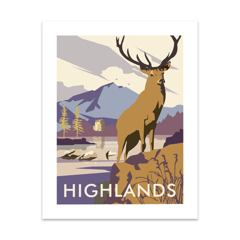 Highlands Art Print