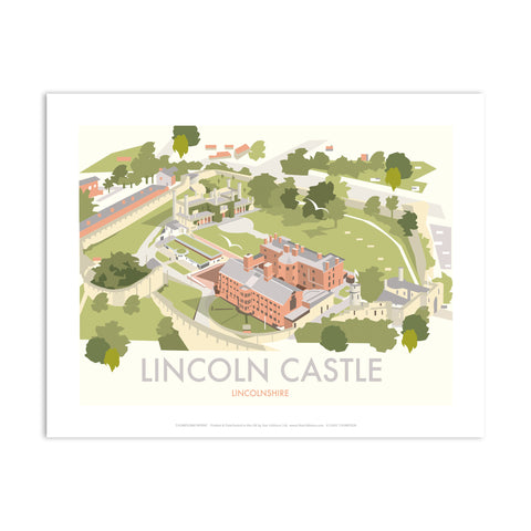 Lincoln Castle, Lincolnshire Art Print