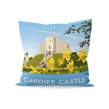 Load image into Gallery viewer, Cardiff Castle Cushion