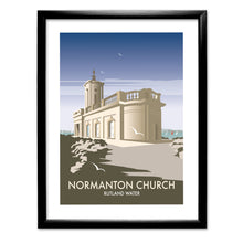 Load image into Gallery viewer, Normanton Church, Rutland Water Art Print