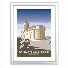 Load image into Gallery viewer, Normanton Church, Rutland Water Art Print