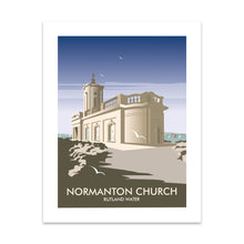 Load image into Gallery viewer, Normanton Church, Rutland Water Art Print
