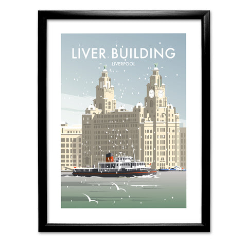 Liver Building, Liverpool Art Print
