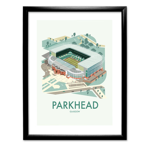 Parkhead, Glasgow Art Print