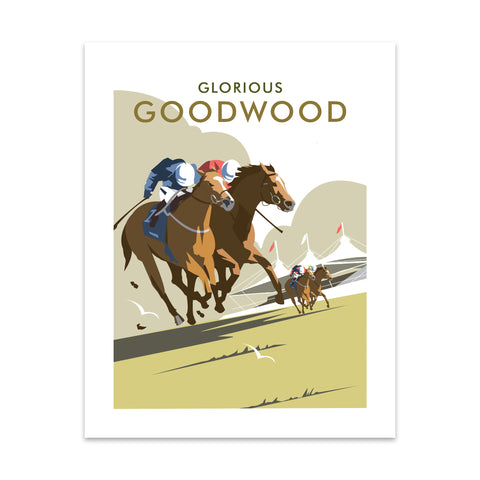 Glorious Goodwood Art Print