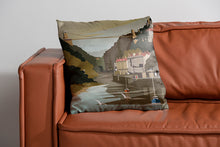 Load image into Gallery viewer, River, City, Bridge Print No Name Cushion