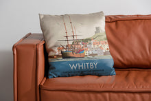 Load image into Gallery viewer, Whitby, Captain Cook's Ship Hms Endeavour Cushion