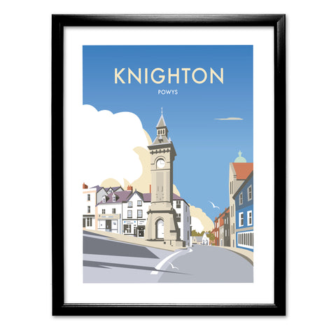 Knighton, Powys Art Print