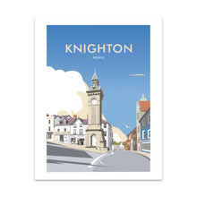 Load image into Gallery viewer, Knighton, Powys Art Print
