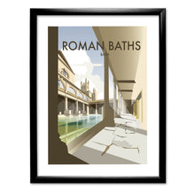 Load image into Gallery viewer, Roman Baths, Bath Art Print