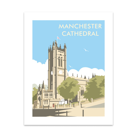 Manchester Cathedral Art Print