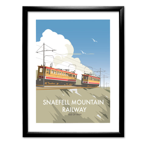 Snaefell Mountain Railway, Isle Of Man Art Print