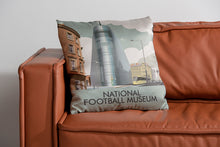 Load image into Gallery viewer, National Football Museum, Manchester, Lancashire Cushion