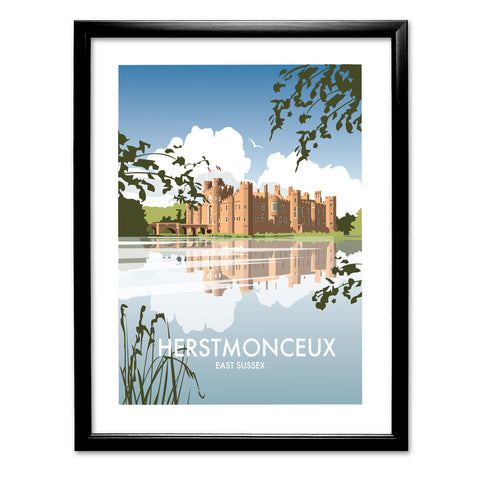 Herstmontceux, East Sussex Art Print