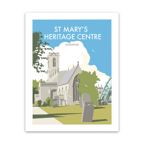 St Mary'S Heritage Centre, Gateshead Art Print