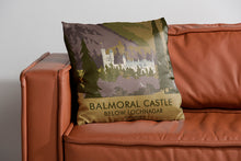 Load image into Gallery viewer, Balmoral Castle, Below Lochnagar, Royal Deeside Cushion