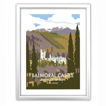 Load image into Gallery viewer, Balmoral Castle, Below Lochnagar, Royal Deeside Art Print