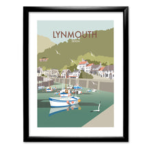 Load image into Gallery viewer, Lynmouth, Devon Art Print