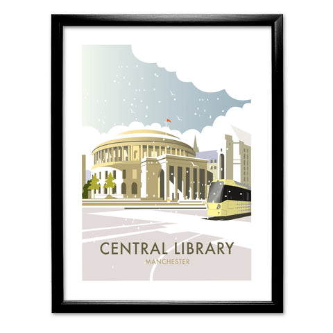 Central Library, Manchester Art Print