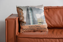 Load image into Gallery viewer, National Football Museum, Manchester Cushion