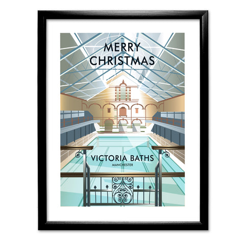 Victoria Baths, Manchester Art Print