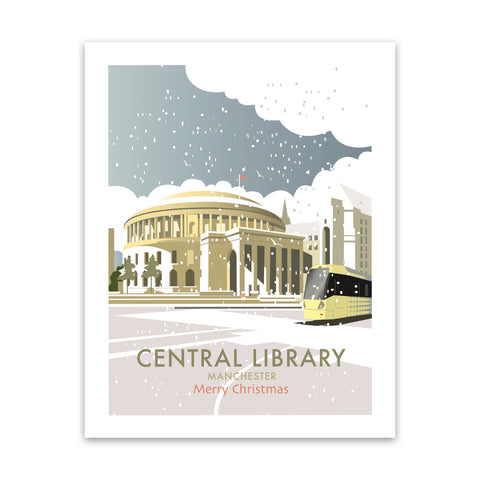 Central Library, Manchester Art Print