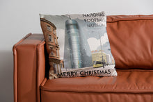 Load image into Gallery viewer, National Football Museum, Manchester Cushion
