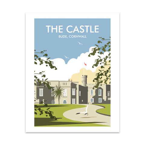 The Castle, Bude, Cornwall Art Print