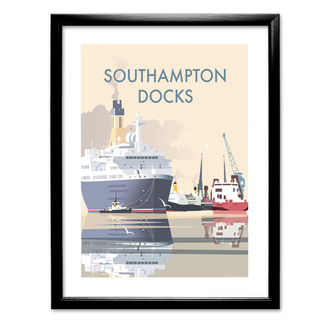 Southampton Docks Art Print