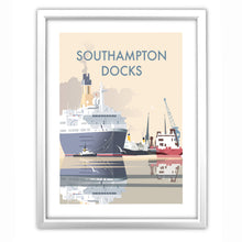 Load image into Gallery viewer, Southampton Docks Art Print