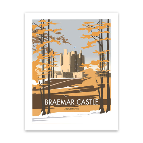 Braemar Castle, Aberdeenshire Art Print