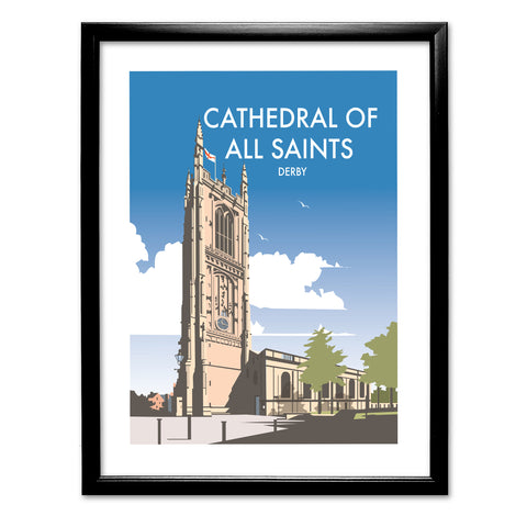 Cathedral Of All Saints, Derby Art Print