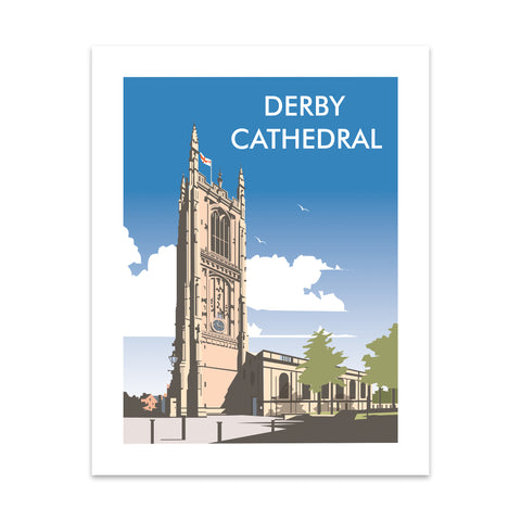 Cathedral Of All Saints, Derby Art Print