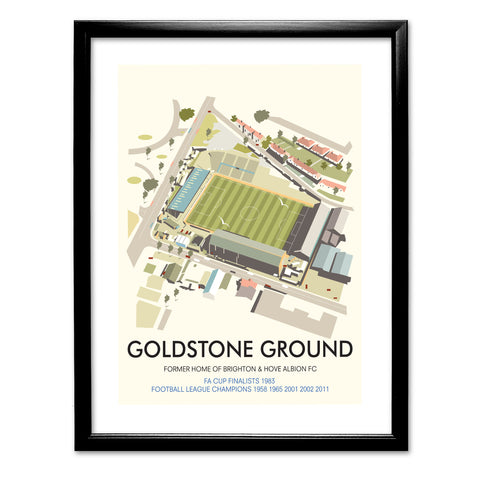Goldstone Ground, Brighton & Hove Albion Fc Art Print