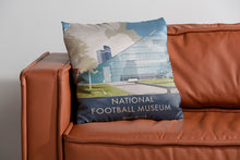 Load image into Gallery viewer, National Football Museum, Manchester Cushion