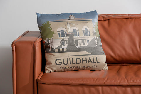 Guildhall, Caerfyrddin, Carmarthen Cushion