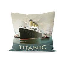 Load image into Gallery viewer, Titanic, Maiden Voyage, 10/04/1912 Cushion