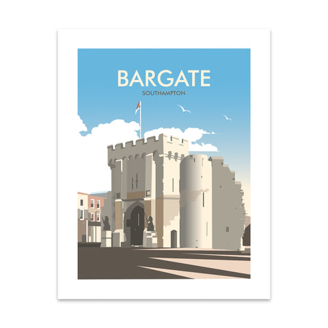 Bargate, Southampton Art Print