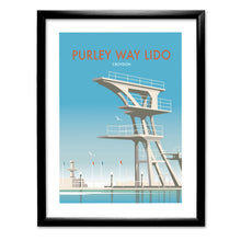 Load image into Gallery viewer, Purley Way Lido, Croydon Art Print