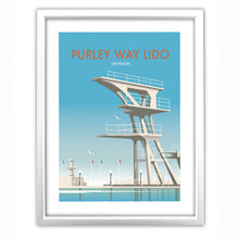 Load image into Gallery viewer, Purley Way Lido, Croydon Art Print